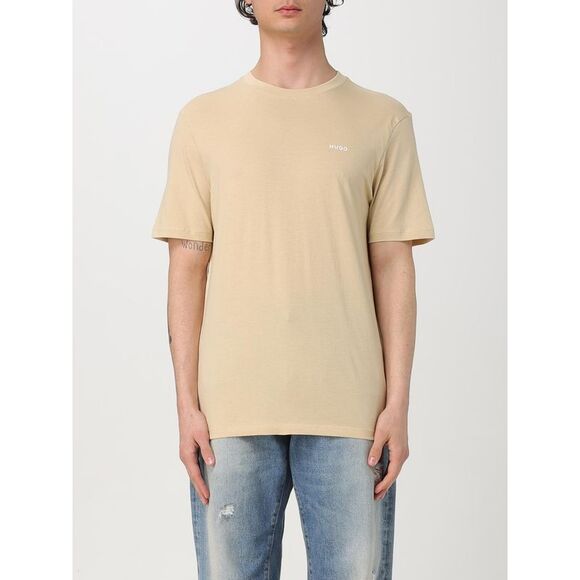 Hugo T-Shirt Men Beige